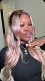 Ash Blonde w/ Brown Roots