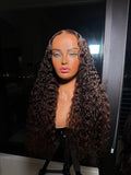 Chesnut Brown Curly Wig