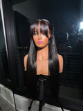 Straight Bang Wig