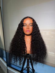 Natural Black Curly Wig