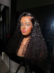 Natural Black Curly Wig