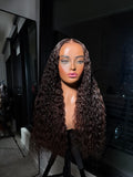 Chesnut Brown Curly Wig