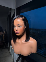 Natural Black Bob Wig