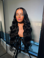 Natural Black Bodywave Wig