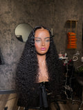 Natural Black Deepwave Wig