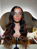 Ombre Brown Bodywave