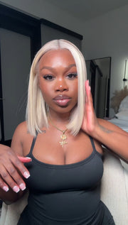 Blonde Frontal Bob Wig